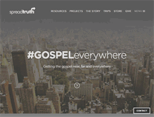 Tablet Screenshot of gospel.spreadtruth.com